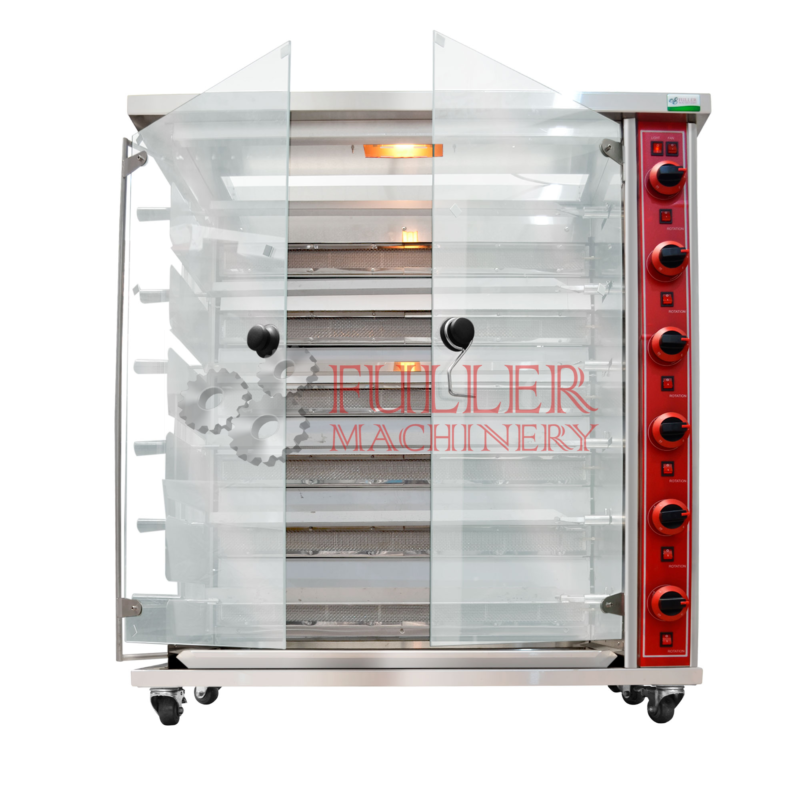 Horno para Pollos Industrial Capacidad 30Unds