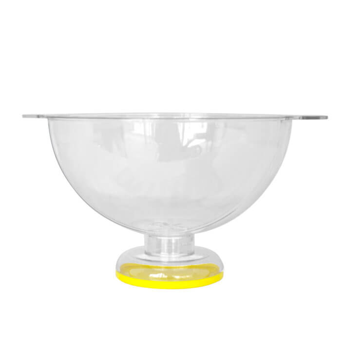 Crispetera pequeña con Bowl integrado para servir crispetas, sistema de agitación y olla antiadherente, ideal para fiestas y eventos