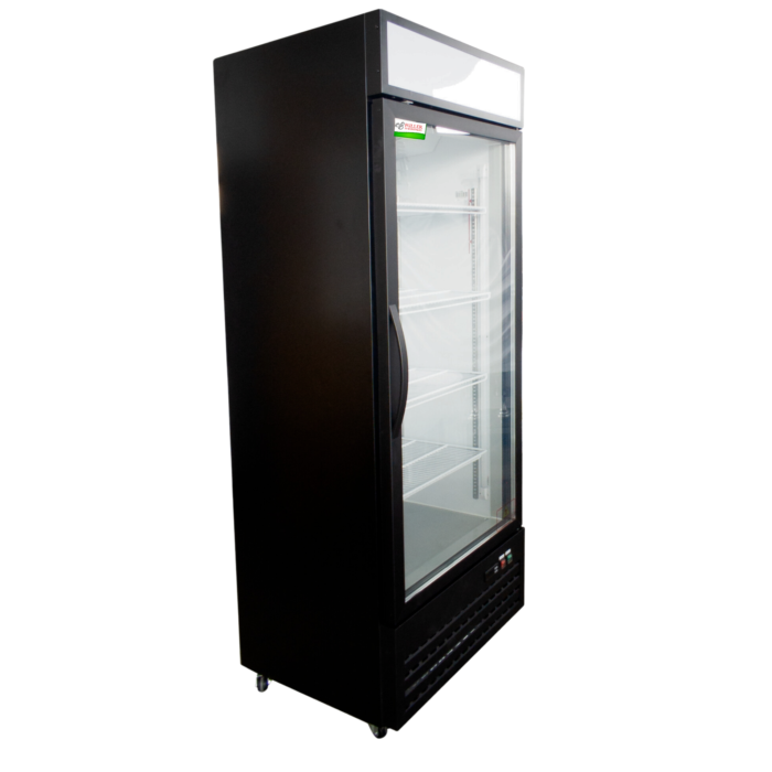 Congelador vertical de 460 litros con sistema No Frost, ideal para negocios de alimentos