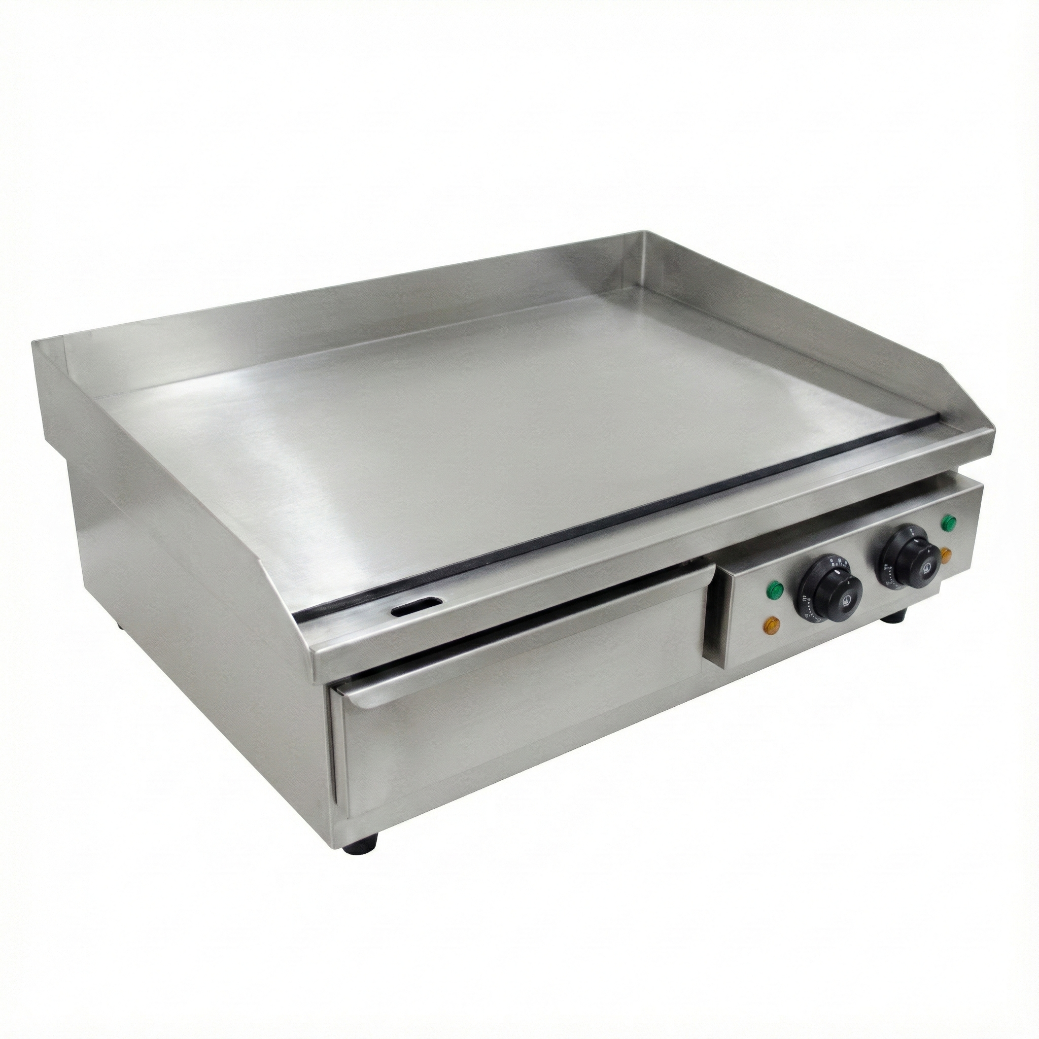 “Plancha eléctrica industrial acero inoxidable 2 zonas Fuller”