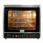 Horno de convección eléctrico 4 bandejas acero inoxidable Fuller