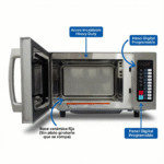 Horno microondas comercial 25 Litros Fuller Machinery