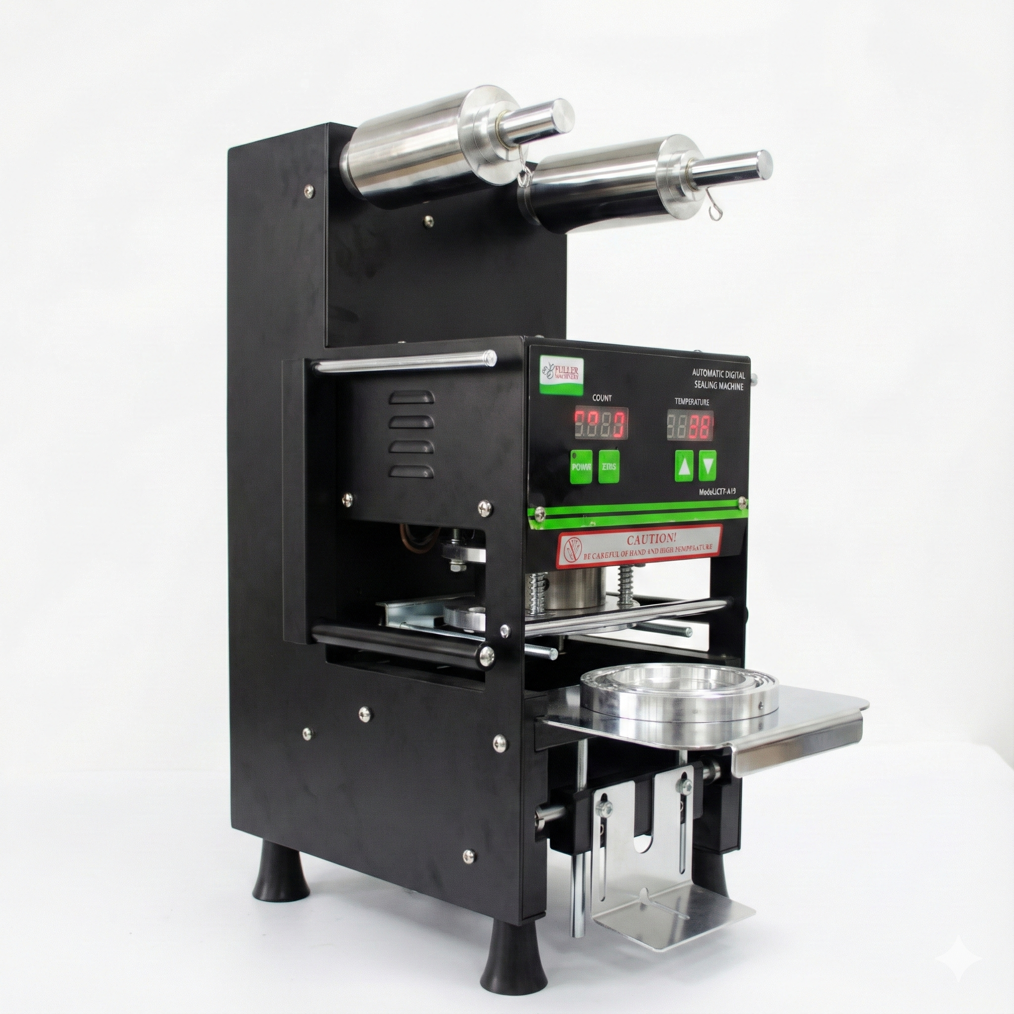 Selladora de vasos automática digital JCET-A19 Fuller Machinery