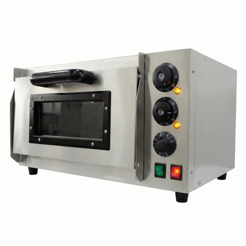 Horno pizza eléctrico acero inoxidable con piedra Fuller