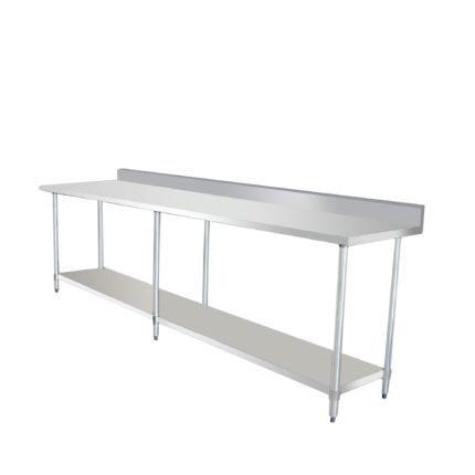 MESA DE TRABAJO EN ACERO 180 x 60